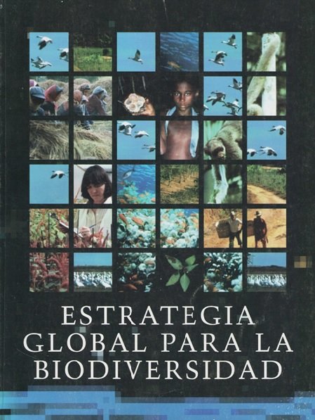 Portada de la edición original de la Estrategia Global para la Biodiversidad